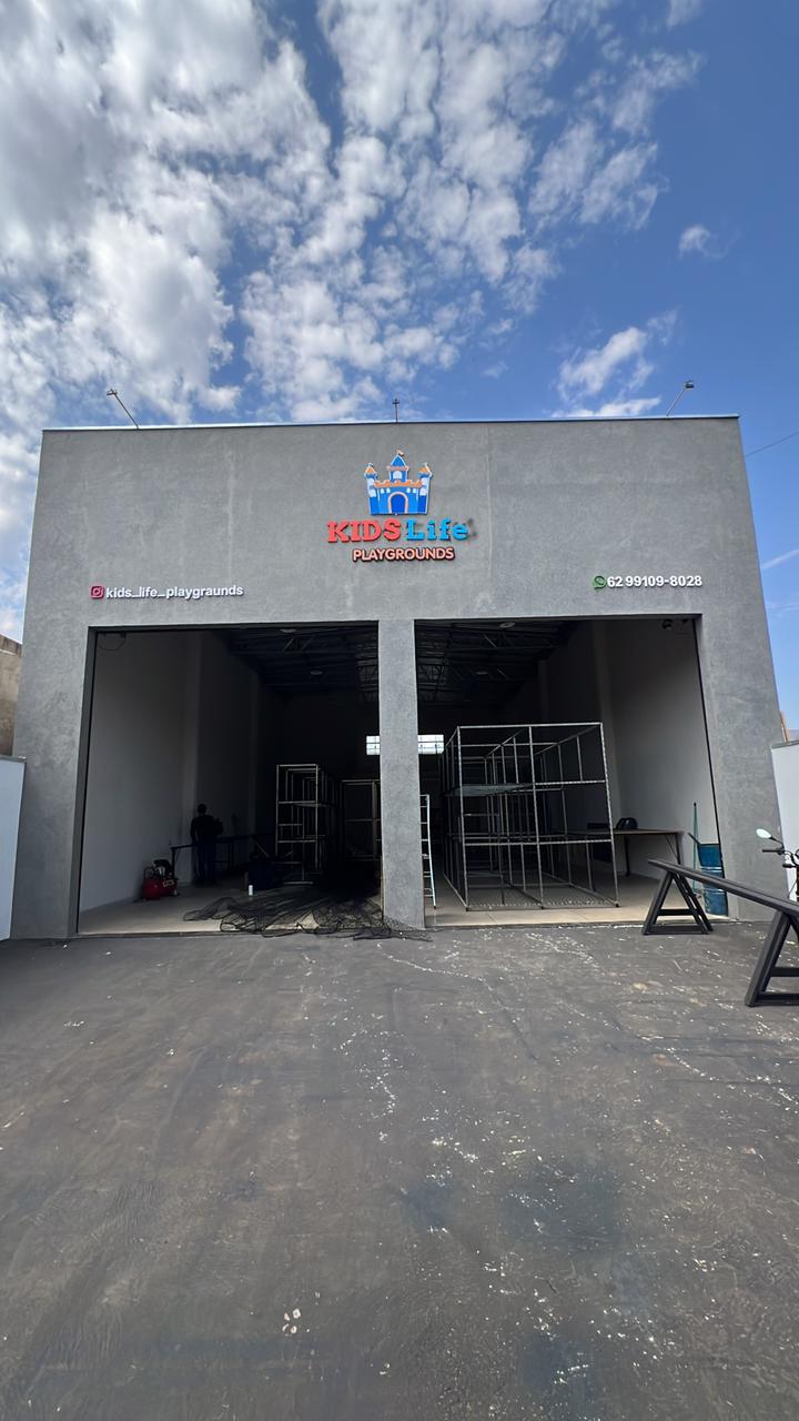 Fábrica Kids Life Playgrounds - Vista dia